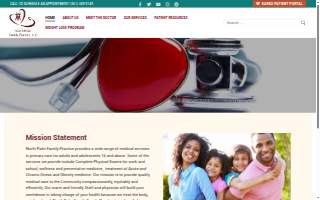 North Palm Family Practice website