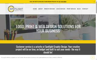 Spotlight Graphic Design and Website Design of North Palm Beach website