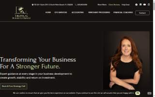 Tropical Accounting, Bookkeeping & Consulting of North Palm Beach website