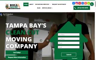 Bull Moving website