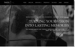 DA Event Planning website