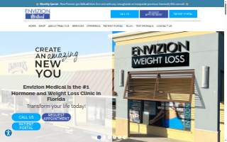 Envizion Medical Weight Loss website