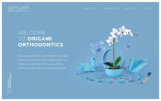 Origami Orthodontics of Northdale website