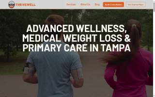 Thrivewell Primary Care and Wellness Center website