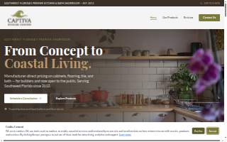 Captiva Design website
