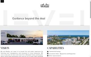 LEVEL Realty website