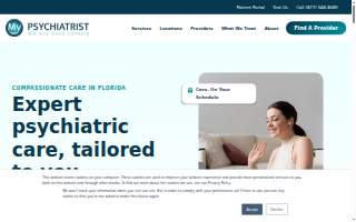 My Psychiatrist of Oakland Park website