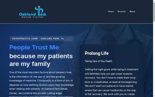Oakland Park Rehab Center Plus DOT Exams website