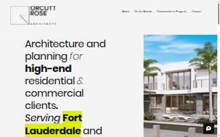 Orcutt Rose Architects website