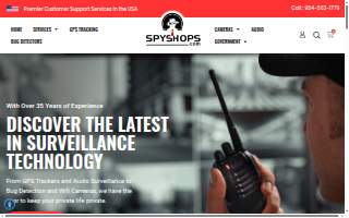 Spy Shops Florida - Surveillance & GPS Specialists website