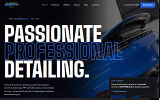 Sunflo Detailing website