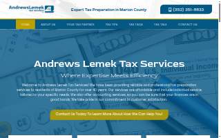Andrews Lemek Tax Services, LLC website