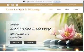 Asian Massage website