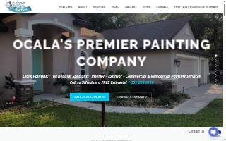 Clark Painting LLC website