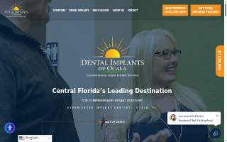 Dental Implants of Ocala website