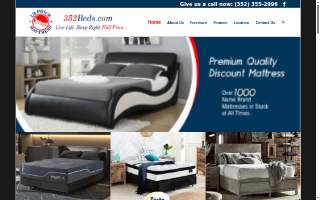 Half Price Mattress of Ocala website