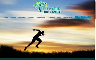 Live Oak Foot & Ankle of Lady Lake website