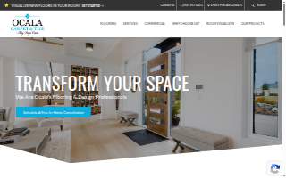 Ocala Carpet & Tile website