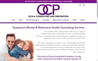 Ocala Consulting & Prevention website