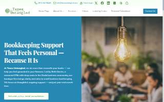 Taxes Untangled, Inc website