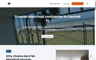 AeroTek Electrical Services LLC website