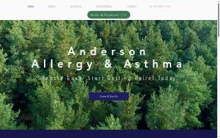 Anderson Allergy & Asthma of Ocoee website