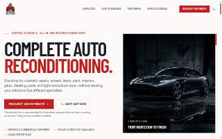 Auto Spa Solutions website