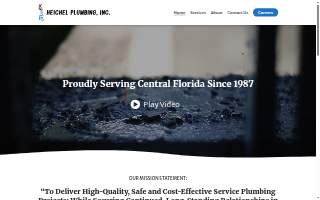 Heichel Plumbing Inc website