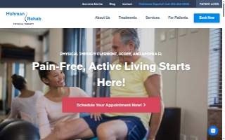 Hohman Rehab and Sports Therapy of Ocoee website