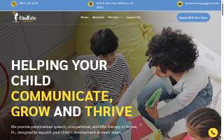 Kindcare Therapy website