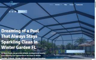 Nami Pools website