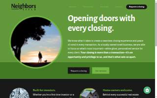 Neighbors Title of Ocoee website