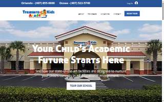 Treasure Kids Academy website