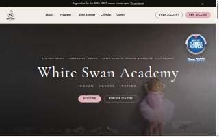 White Swan Academy website