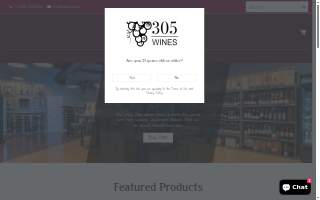 305 Wines of Ojus website