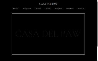 Casa del Paw website