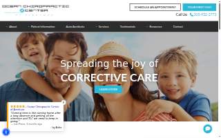 Ocean Chiropractic Center of Aventura website