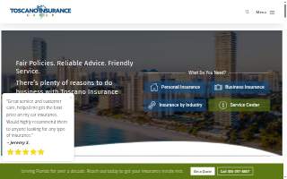 Toscano Insurance Group website