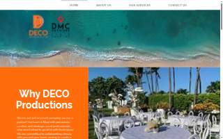 Deco Productions Inc website