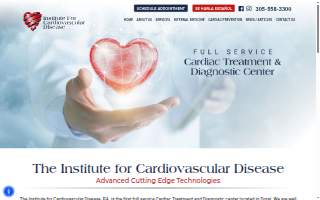 Institute For Cardiovascular Disease website