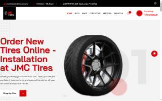JMC Tires website