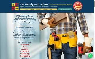 KW Handyman Miami of Opa-locka website