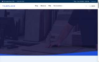 The Tile Place website