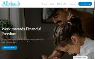 Allebach Financial Solutions website