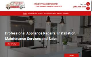 Atchley Appliance Service Center Inc of Orange City website