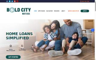 Bold City Mortgage website