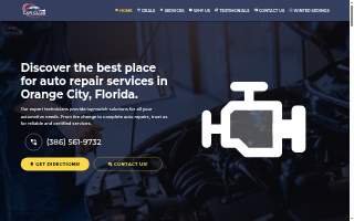 Car Club Tire & Auto Repair Services website