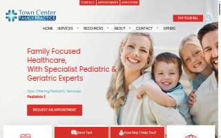 Town Center Family Practice website