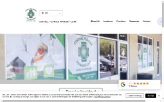 Central Florida Primary Care website