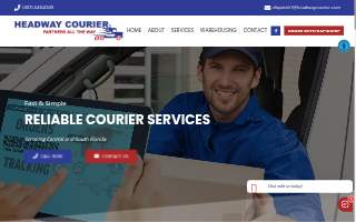 Headway Courier website